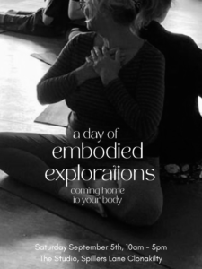 coming home coming home to your body retreat day clonakilty bandon west cork gentle yoga somatic movement constellations yoga Nidra September 2026